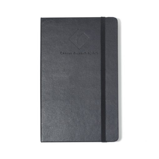 Moleskine® Hard Cover Ruled Large Notebook - Black-1