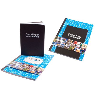 Set of 2 Full Color Commuter Journals with Belly Band