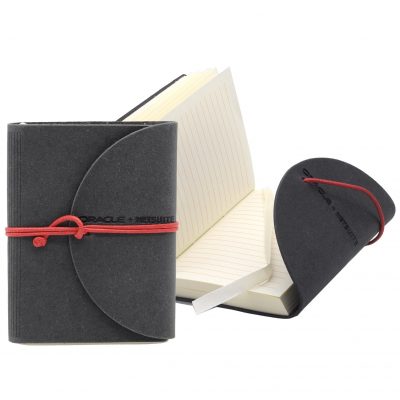 Leather Perfect Flap Book-Bound Journal - 3"x4"