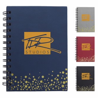 Good Value® Metallic Dots Notebook