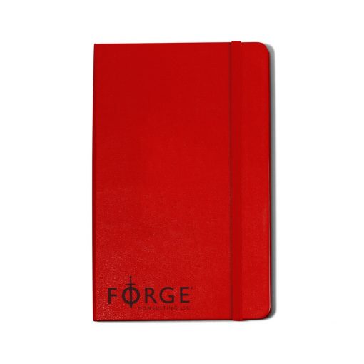 Moleskine® Hard Cover Ruled Large Notebook - Scarlet Red