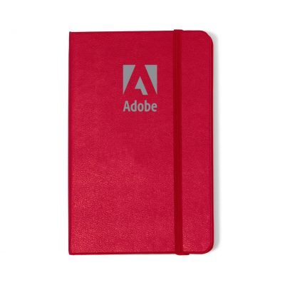 Moleskine® Hard Cover Ruled Pocket Notebook - Scarlet Red