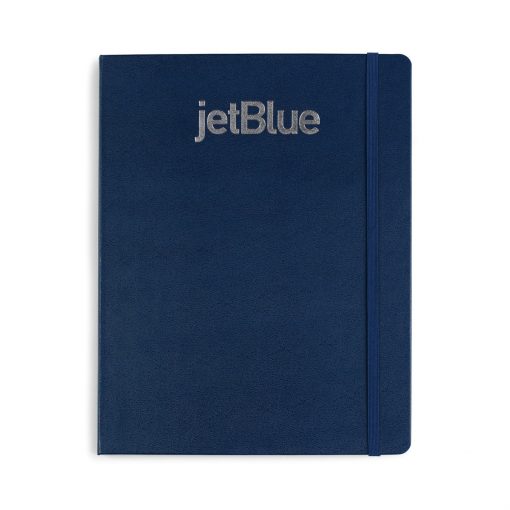 Moleskine® Hard Cover Ruled X-Large Notebook - Navy Blue