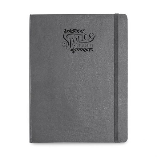 Moleskine® Hard Cover Ruled X-Large Notebook - Slate Grey