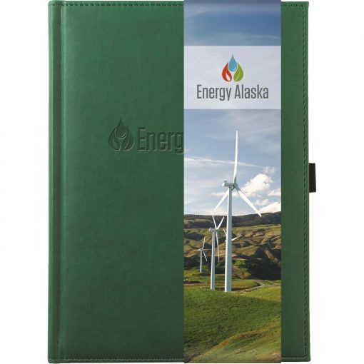 Large Pedova™ Journal w/Full Color GraphicWrap (7"x9.5")