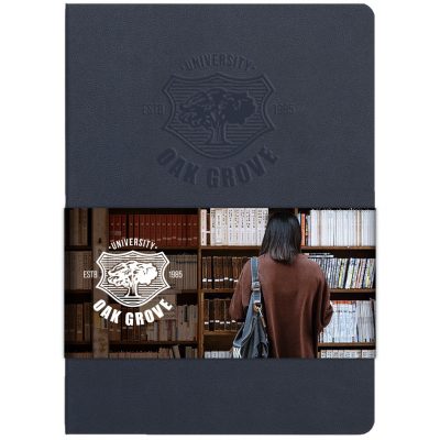 Soft Firenze™ Journal w/Full Color Graphic Wrap (5"x7")