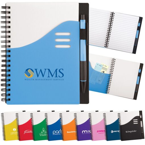 Color Wave Notebook Set