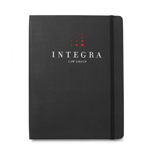 Moleskine® Hard Cover Ruled X-Large Professional Notebook - Black