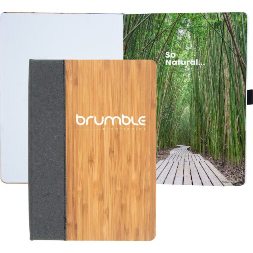 Bamboo™ Journal w/Full-Color Tip-In Page (5.5"x8.25")