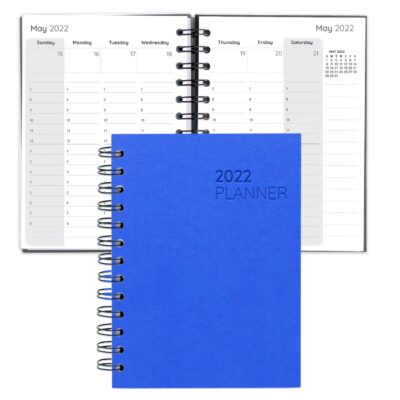 Boardroom Faux Leather Spiral Weekly Planner