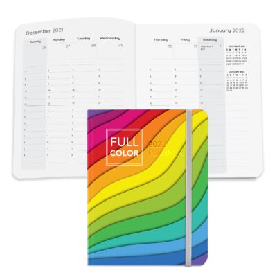Full Color Perfect Bound Weekly Planner Journal Book