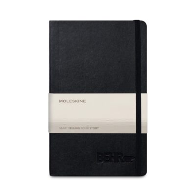 Moleskine® Soft Cover Ruled Large Expanded Notebook - Black