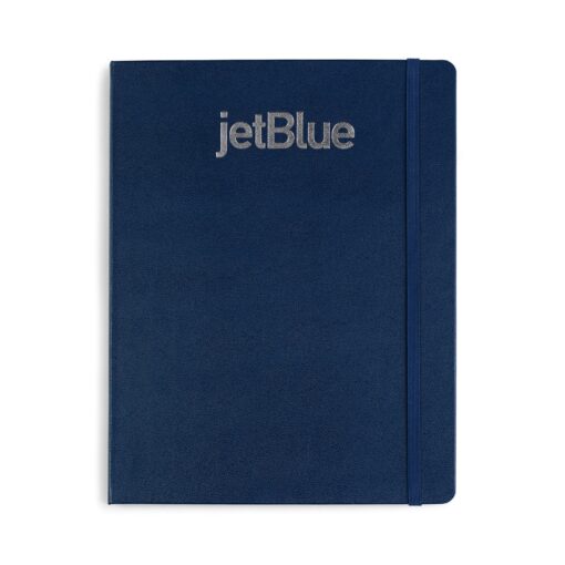 Moleskine® Hard Cover Ruled X-Large Notebook - Sapphire-1