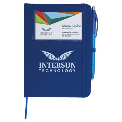 Value Card Pocket Notebook with Element Slim Pen-1