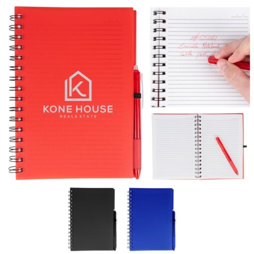 Take-Two Spiral Notebook With Erasable Pen-1