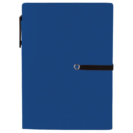 4" X 5.5" Stretch Notebook With Pen-3