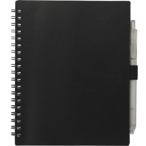 5.5" x 7" FSC Recycled Spiral Notebook w/ RPET Pe-7