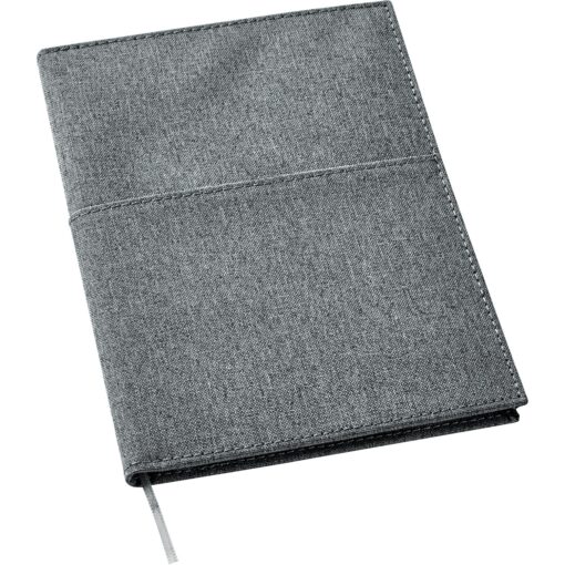 5"x 7" Canvas Pocket Refillable Notebook-2