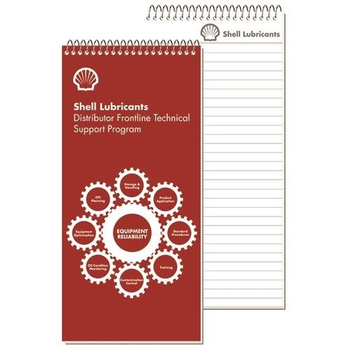 Imprinted Sheet Notebooks w/1 Standard Color (4"x8¼")-1