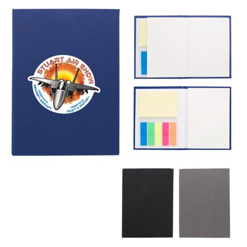 Jotter With Sticky Notes And Flags-1