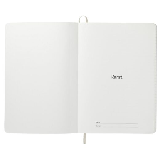 Karst 5.5" x 8.5" Stone Soft Bound Notebook-7