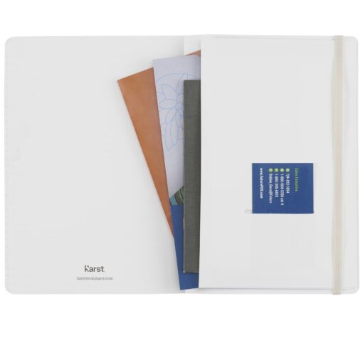 Karst 5.5" x 8.5" Stone Soft Bound Notebook-8
