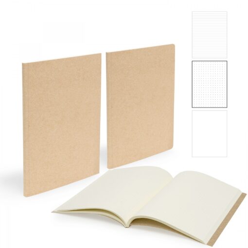 Medio Perfect Bound Notebook 5" X 7" With 150 Pages-2