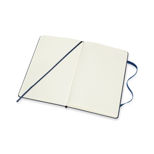Moleskine® Hard Cover Large Double Layout Notebook - Sapphire Blue-5
