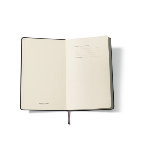 Moleskine® Hard Cover Plain Large Notebook - Black-5