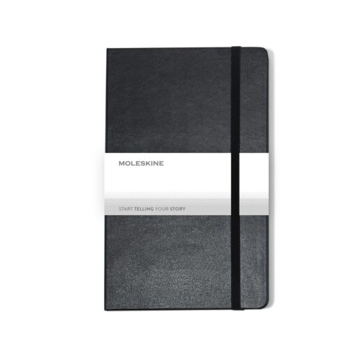 Moleskine® Hard Cover Plain Large Notebook - Black-6