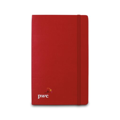 Moleskine® Hard Cover Ruled Large Expanded Notebook - Scarlet Red-3