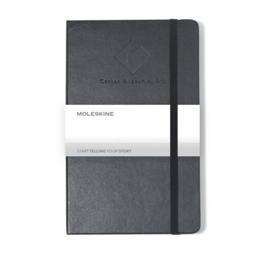 Moleskine® Hard Cover Ruled Large Notebook - Black-6