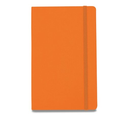 Moleskine® Hard Cover Ruled Large Notebook - True Orange-2