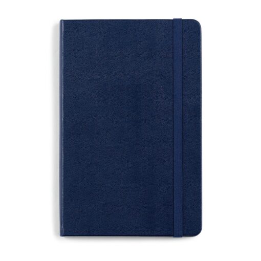Moleskine® Hard Cover Ruled Medium Notebook - Navy Blue-2