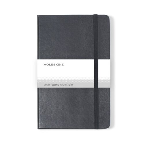 Moleskine® Hard Cover Squared Large Notebook - Black-6