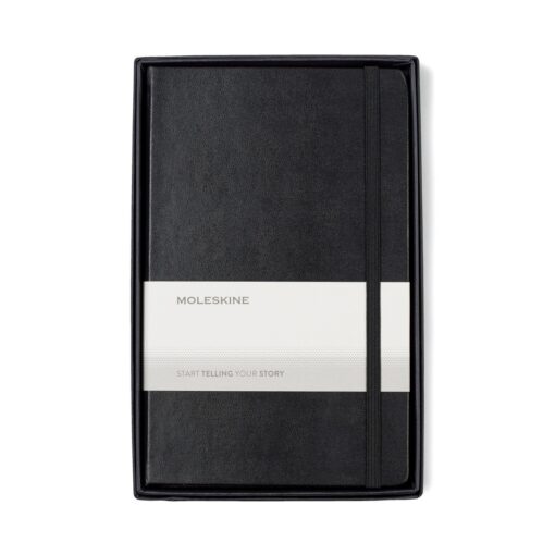 Moleskine® Large Notebook Gift Set - Black-2