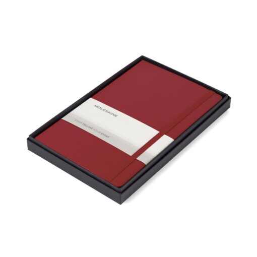 Moleskine® Large Notebook Gift Set - Scarlet Red-2