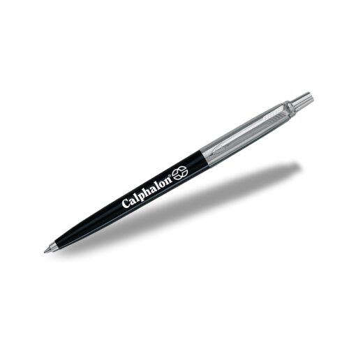 Parker® Jotter London Retractable Ballpoint Pen (Bond Street Black CT)-2