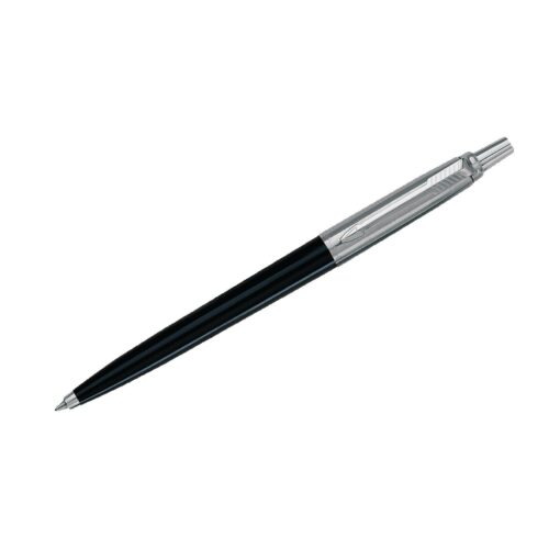 Parker® Jotter London Retractable Ballpoint Pen (Bond Street Black CT)-3