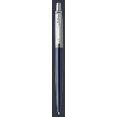 Parker® Jotter London Retractable Ballpoint Pen (Royal Blue CT)-1