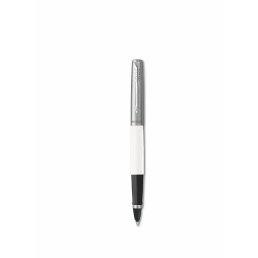 Parker® Jotter Original White Rollerball Pen w/Chrome Trim-1