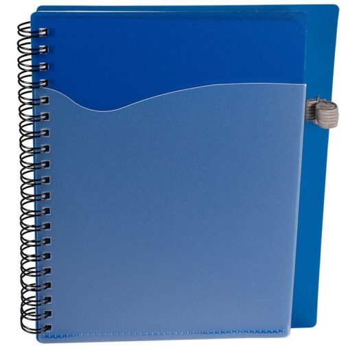Polypro Notebook w/Clear Front Pocket-2