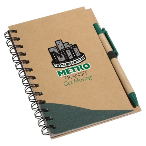 Recycle Write Notebook & Pen-7
