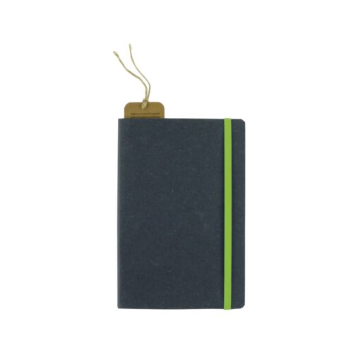 Recycled Bonded Leather Hardcover Notebook-3