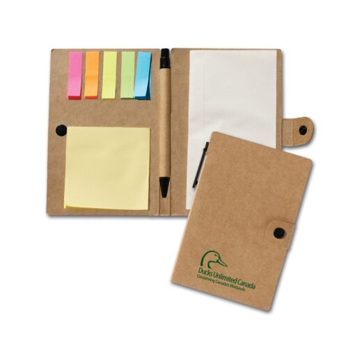 Recycled Jotter W/Post A Note & Flag Set-2