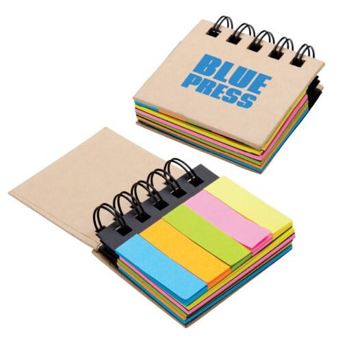 Regency Sticky Notes & Flags Notebook-1