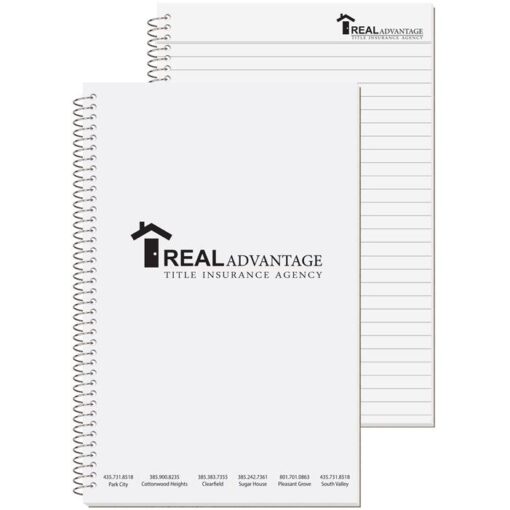 Stenographer Notebook w/1 Color (5 3/8"x8¼")-2