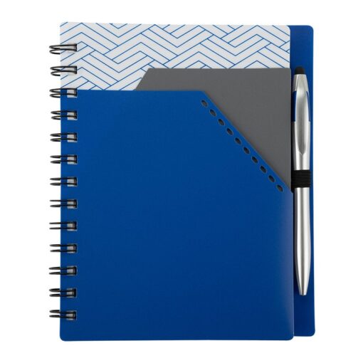 Trapezoid Junior Notebook w/ Stylus Pen-3