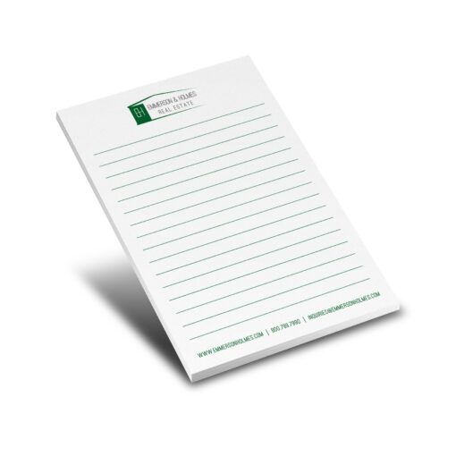 50-Sheet Stik-Withit® Adhesive Notepad w/Colored Paper (4"x6")-1