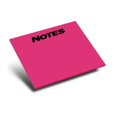 50-Sheet Stick-Withit® Adhesive Notepad w/ Bright Paper (4"x6")-1